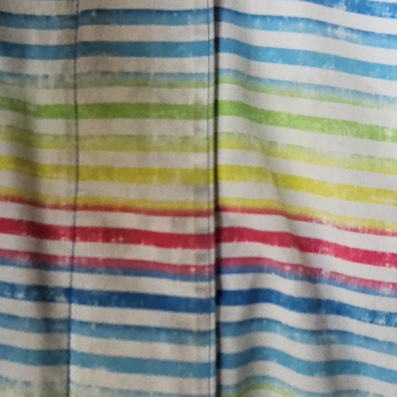 Roxy Kids Vibrant Striped Raincoat - Picture 3 of 4